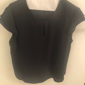 Anne Taylor navy blue top